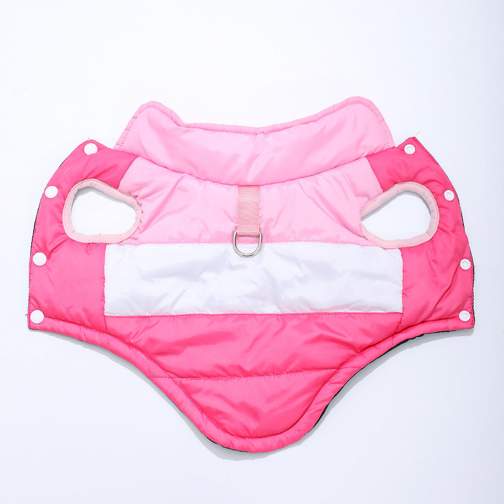 Two tone dog vest with lead ring, available in 3 colours, image 10