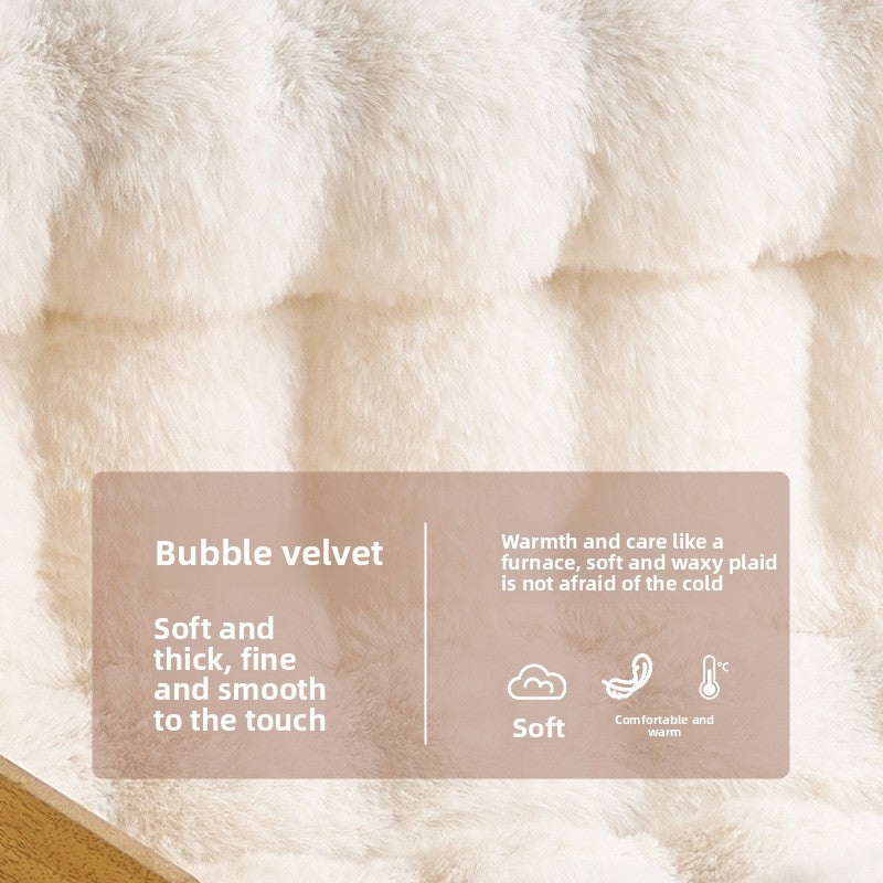 Bubble velvet pet sofa nest for cats and small dogs, photo 2