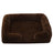 Round Enclosed Plush Cat Bed for Cats and Small Dogs