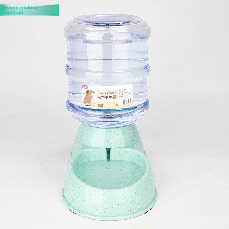 Gravity Pet Food Feeder and Water Dispenser for Cats and Dogs, Non-Electric, Four Colours