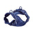 Space print nylon dog harness and lead set, 4 sizes available