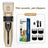 Ceramic Blade Pet Shaver with Guide Combs and Spare Blade Heads