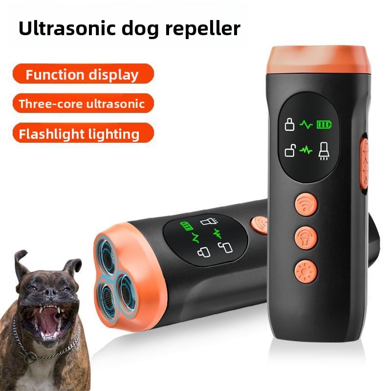 Ultrasonic Dog Bark Deterrent, Handheld Anti-Bark Trainer