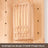 Modular wooden wall-mounted cat climbing board with shelves, photo 14