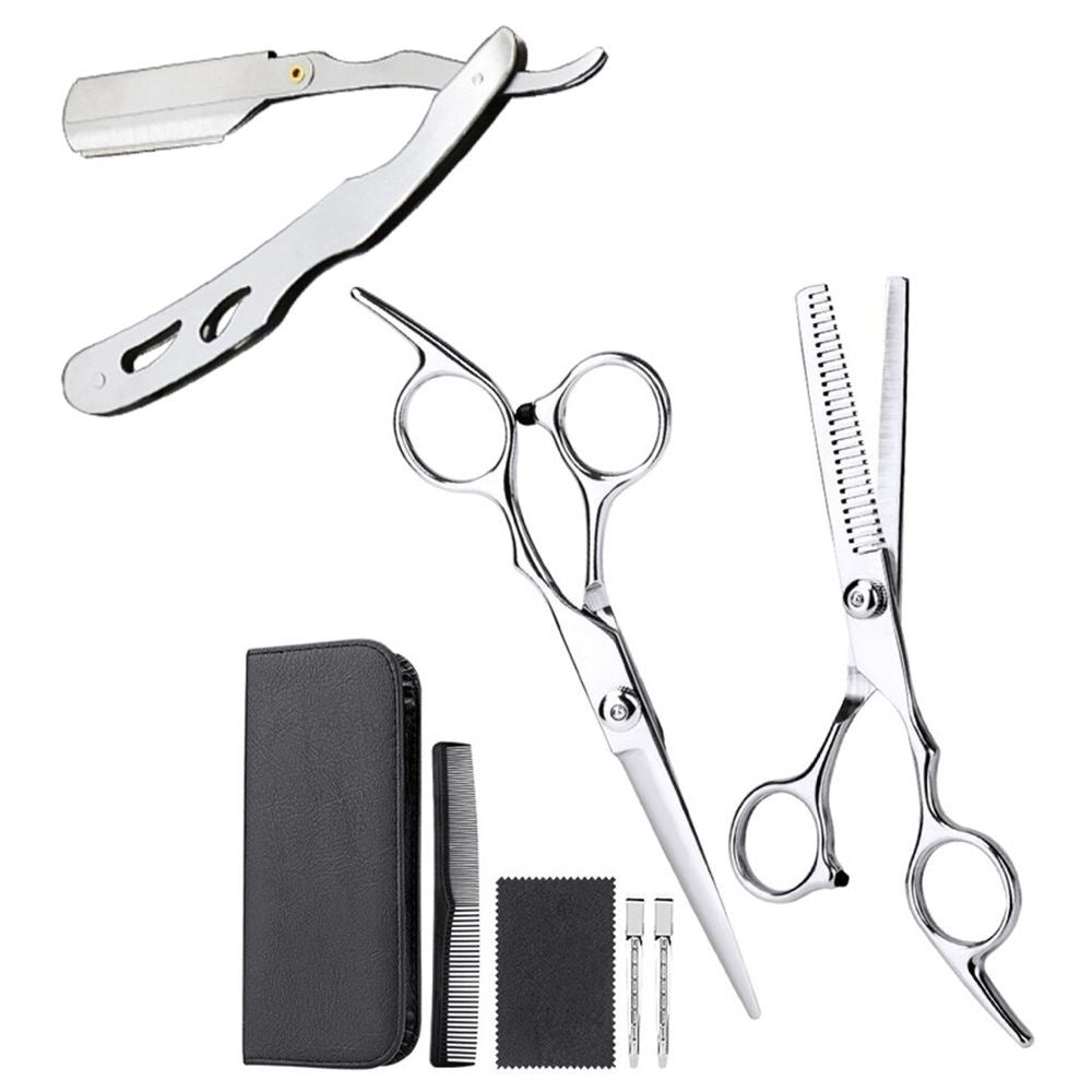 Stainless steel pet grooming scissors set with comb, photo 26 of 30