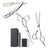 Stainless steel pet grooming scissors set with comb, photo 26 of 30