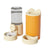 Automatic Gravity Pet Food Feeder and Water Dispenser in Yellow, Blue or Pink with Bell
