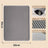 Washable Double Layer Cat Litter Mat, Anti-Tracking Floor Guard