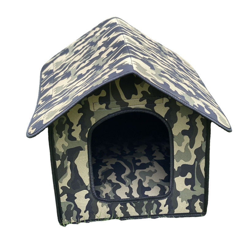 Outdoor waterproof EVA cat house for cats and small dogs, view 4