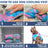 Lightweight tie-dye summer dog vest in polyester, product image 4