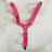 Adjustable elastic dog diaper suspender strap in plaid pattern, view 72