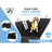 Waterproof Oxford dog car seat cover with zip sections, photo 8 of 12