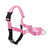 Adjustable no-pull nylon dog harness vest in bright colours in 8 colour options