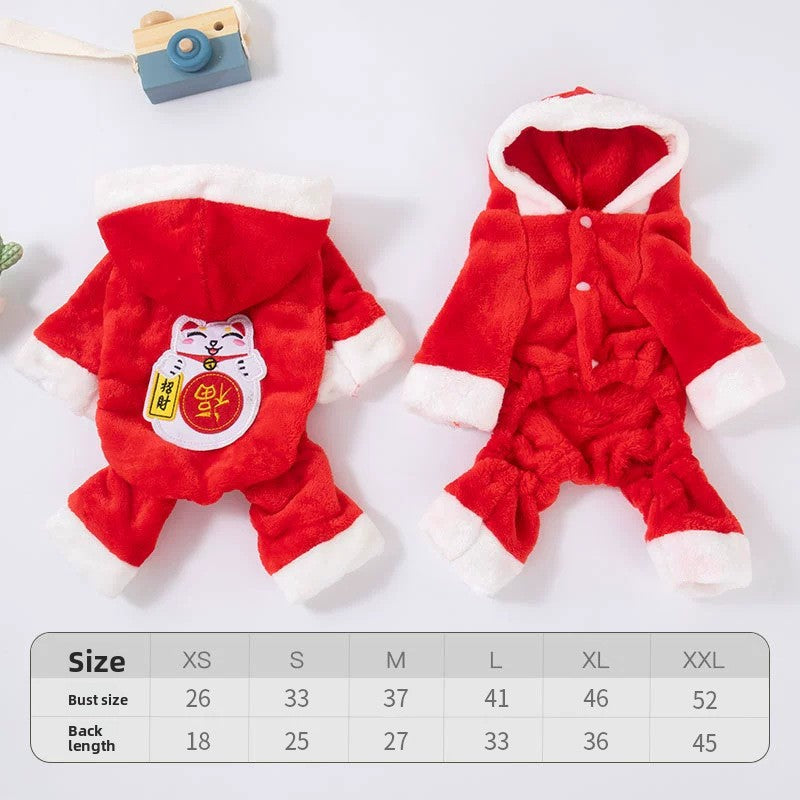 Coral fleece animal costume for dogs and cats, available in 7 styles, image 42