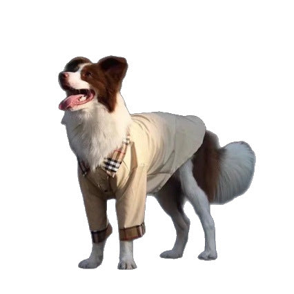 Khaki shirt for large dogs, in Khaki, sizes Small to 3XL, image 4