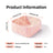 Foldable Food-Grade Silicone Pet Bowl with Carabiner Clip for Camping and Travel