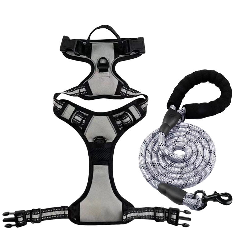 No-pull soft padded dog harness, ideal for everyday use