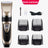 Pet Hair Clipper Set with 4 Limit Combs, Rechargeable Dual Voltage