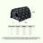Black insulated Oxford cloth outdoor cat shelter, medium size, view 8