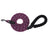Reflective nylon dog lead with foam handle, available from Pet Royale UK