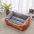 Oxford pet bed in bright colours for dogs and cats, photo 21