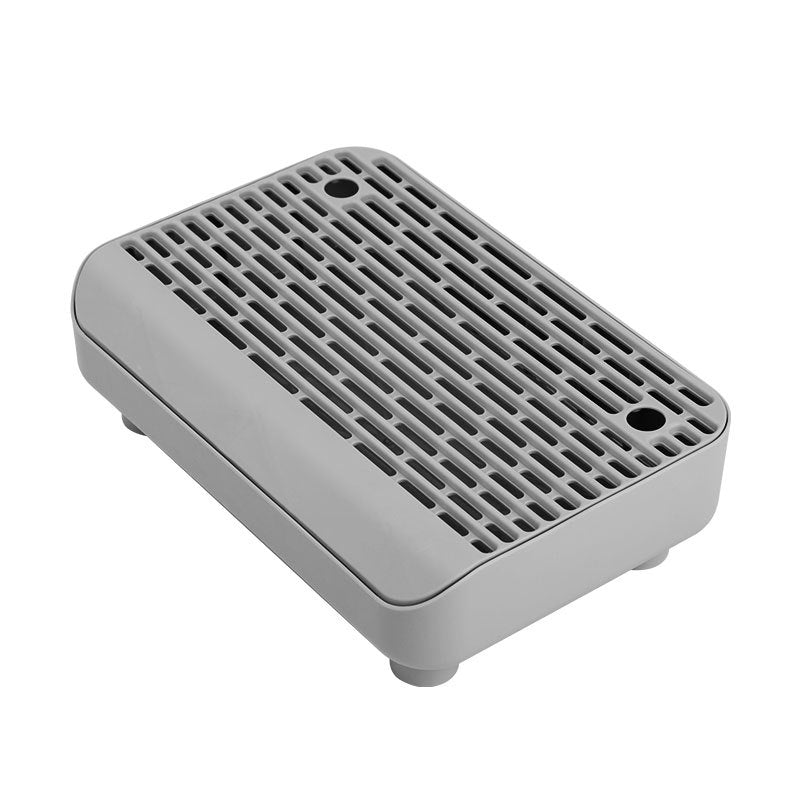Double Layer Cat Litter Tray with Sifting Grid and Leak Guard