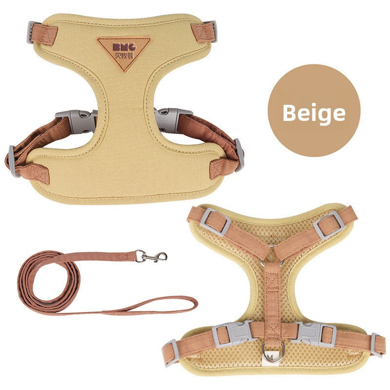 Escape-resistant vest harness and lead for dogs and cats, available from Pet Royale UK