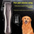 Powerful Rechargeable Dog Clippers for Large and Thick Coated Dogs