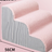 Pet ramp stairs with removable washable cover in Pink 3 Step Upgraded, size Ramp Stairs