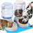Automatic Gravity Pet Water and Food Feeder 3.8L with Anti-Spill Design