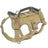 Tactical dog harness and lead set, main product photo