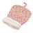 Warm enclosed cat sleeping bag bed, extra detail view