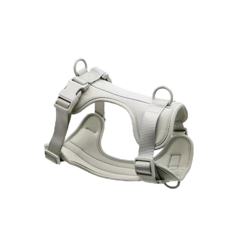Waterproof PVC dog harness set in 24 colour options