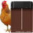 Red automatic chicken coop door with light sensor, photo 7