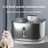 Rechargeable Smart Sensor Pet Water Dispenser 3.2L with Circulating Filter