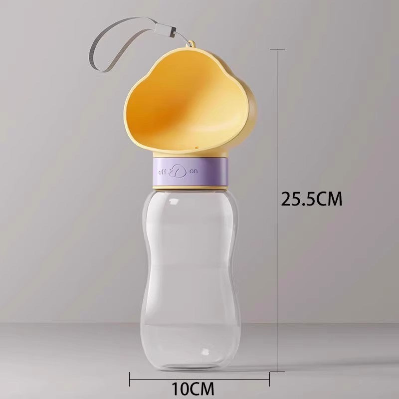 Portable water dispenser for puppies