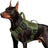 Tactical Oxford cloth dog harness vest in army green, product image 15