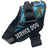Reflective nylon dog harness with lead in blue, product image 60
