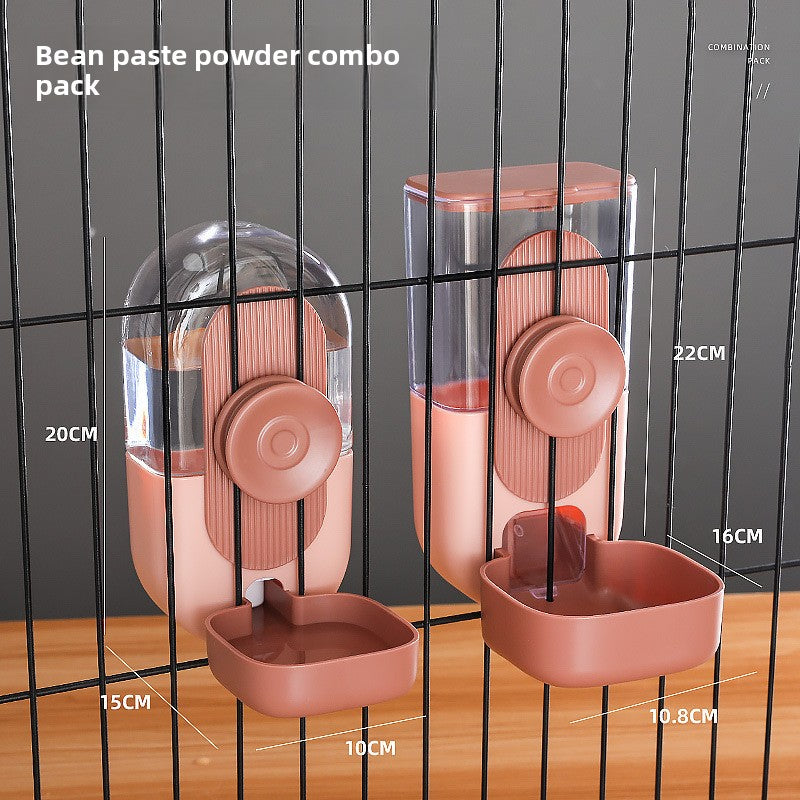 Automatic Pet Food and Water Dispenser Set