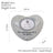 Pet Memorial Resin Tombstone with Paw Print Design