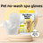 Pet Grooming Wipes and Disposable Gloves Kit for Cats and Dogs