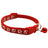 Elastic nylon cat collar with bell and paw print patch, product image 6
