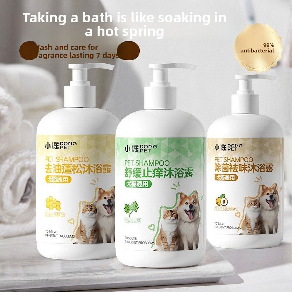Pet Shampoo and Conditioner 500ml, Soothing or Antibacterial