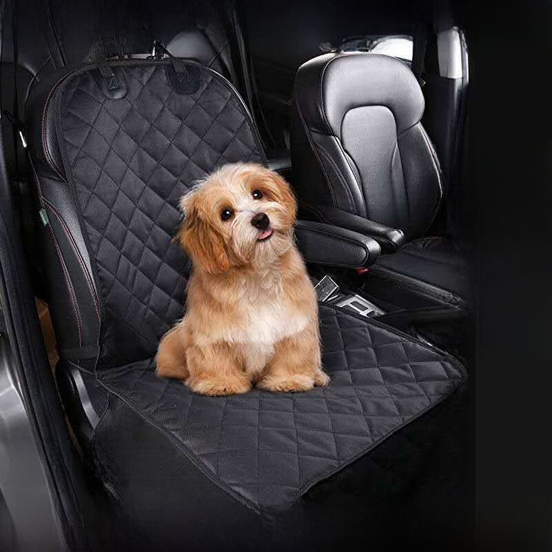 Waterproof front car seat cover for dogs, product detail photo