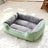 Soft flannel pet bed for dogs and cats, detail photo 13