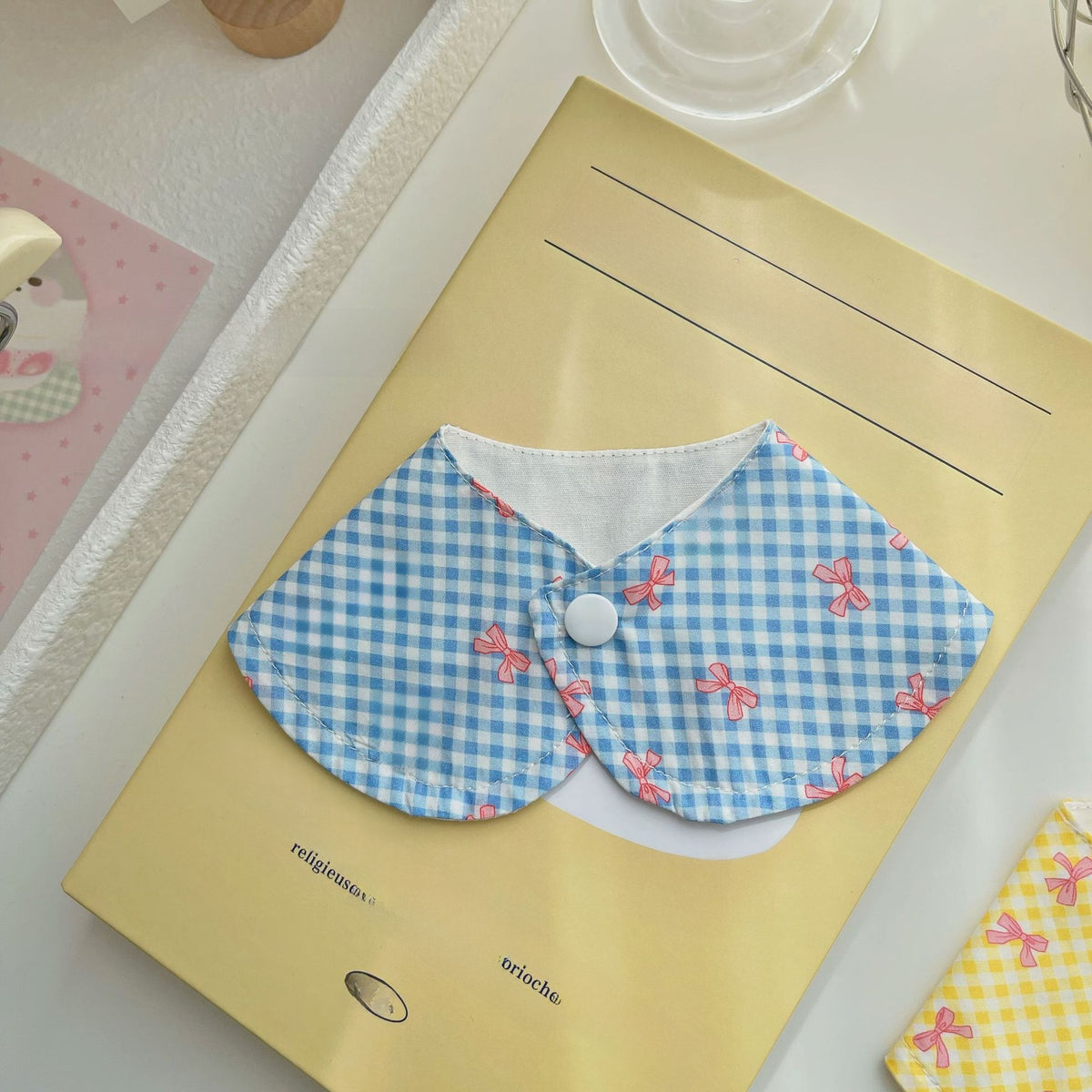 Cotton bow bib scarf for dogs and cats, available in 4 colours, image 10