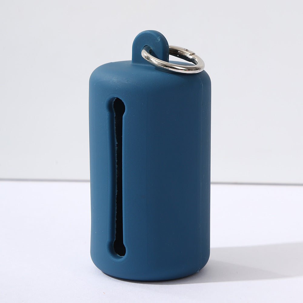 Dog poo bag dispenser with lead clip in bright colour, product image 19