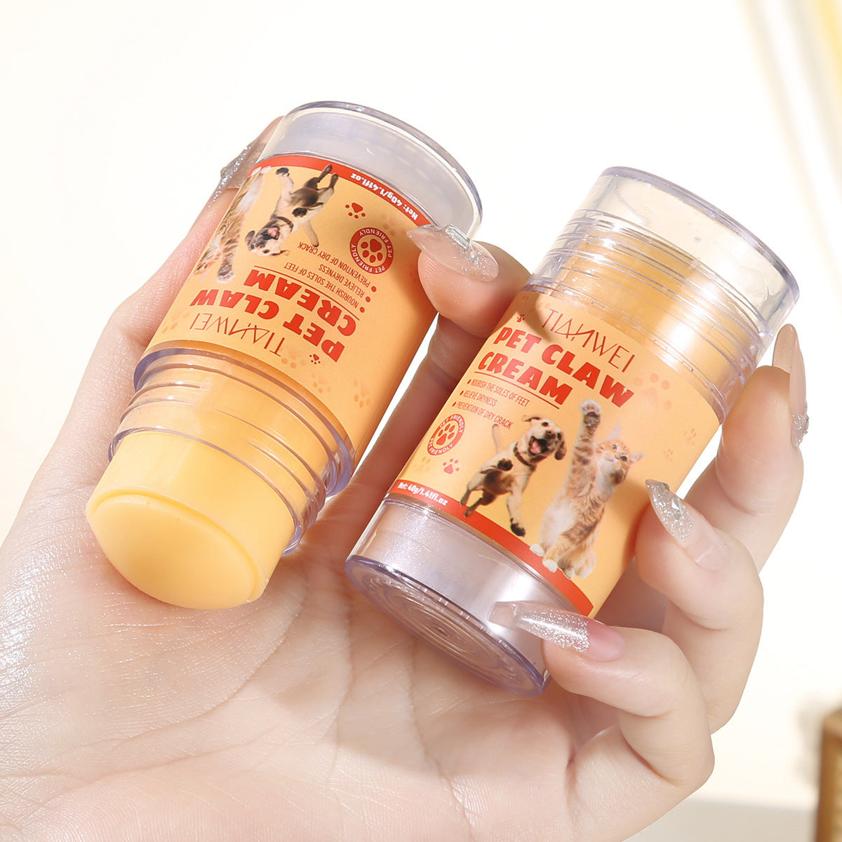 Soothing Paw Care Stick for Dogs and Cats, Softens Dry Pads