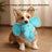 Squeaky plush dog toy in duck and elephant designs, view 1