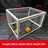 White metal pigeon loft landing cage with one way door, view 6
